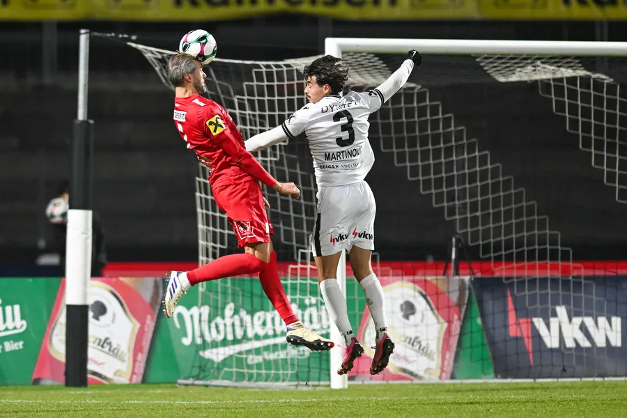 SOCCER 2. Liga, Bregenz vs St.Poelten