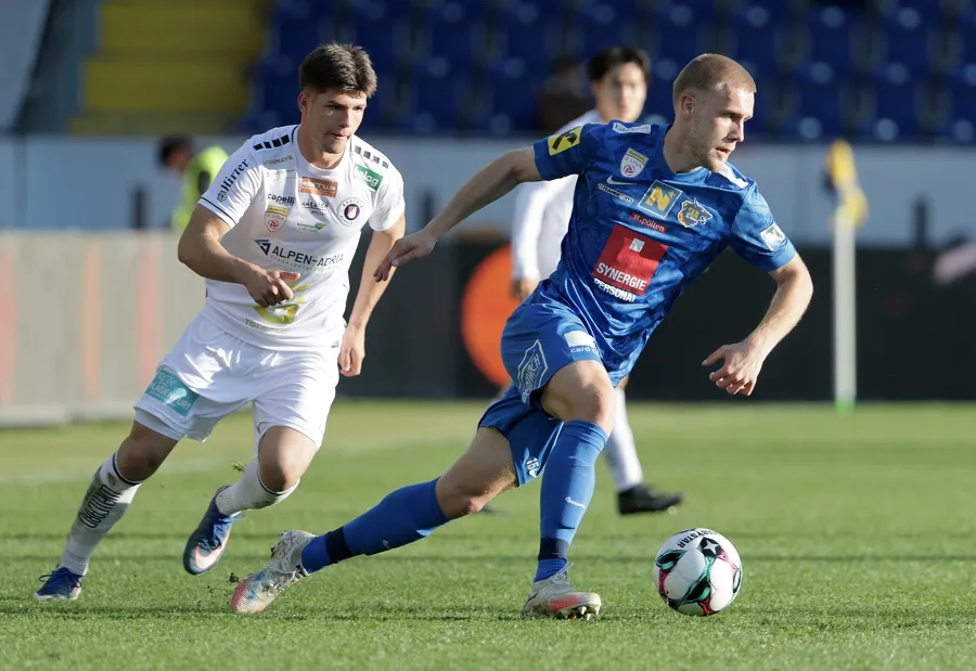 SOCCER 2. Liga, St.Poelten vs A.Klagenfurt