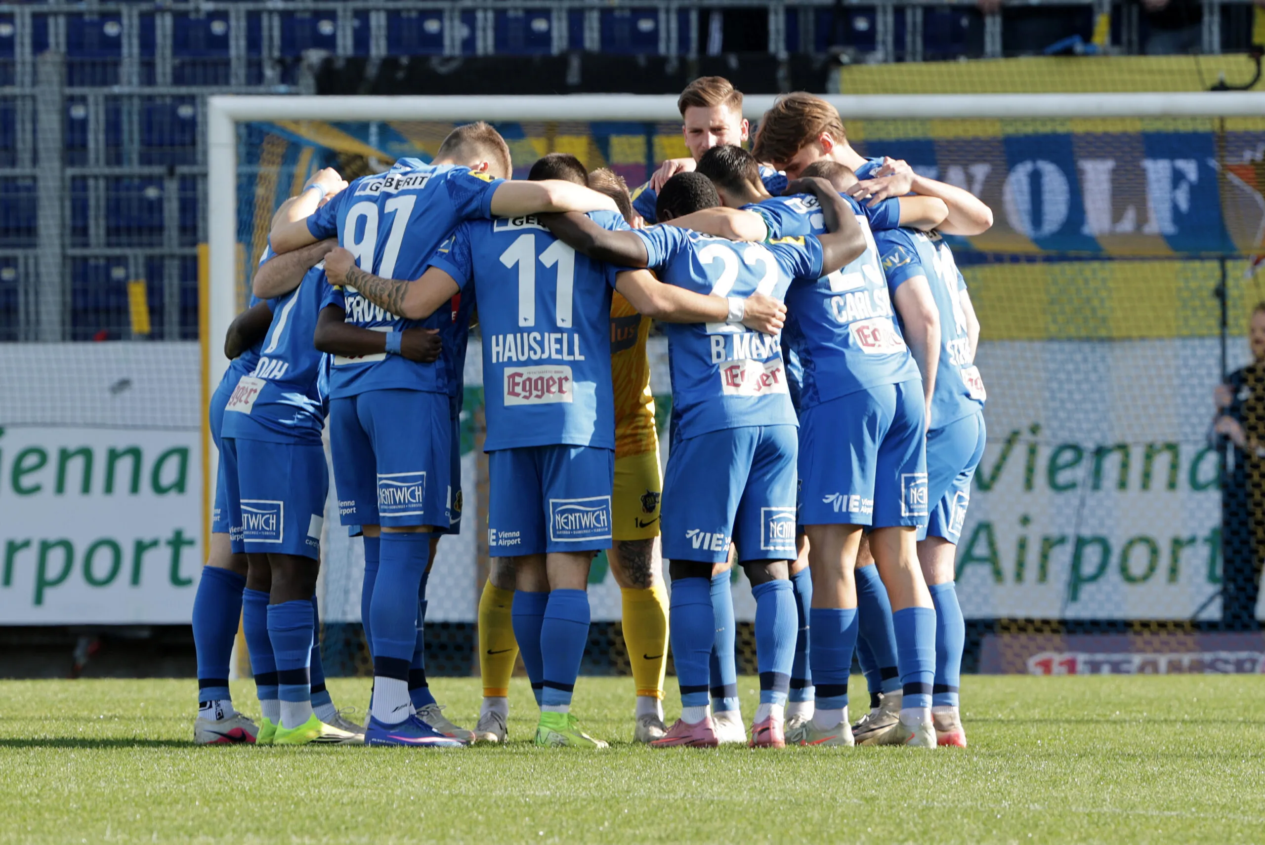 SOCCER 2. Liga, St.Poelten vs A.Klagenfurt