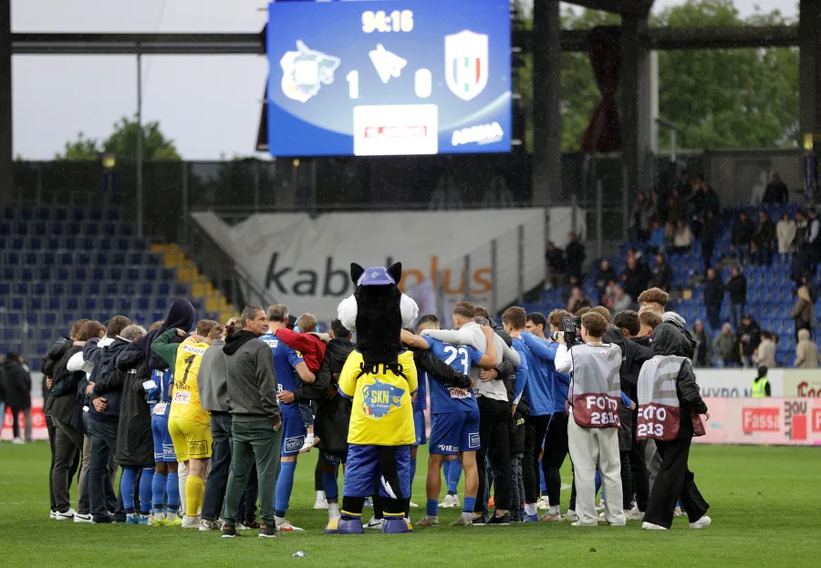 SOCCER 2. Liga, St.Poelten vs Wels