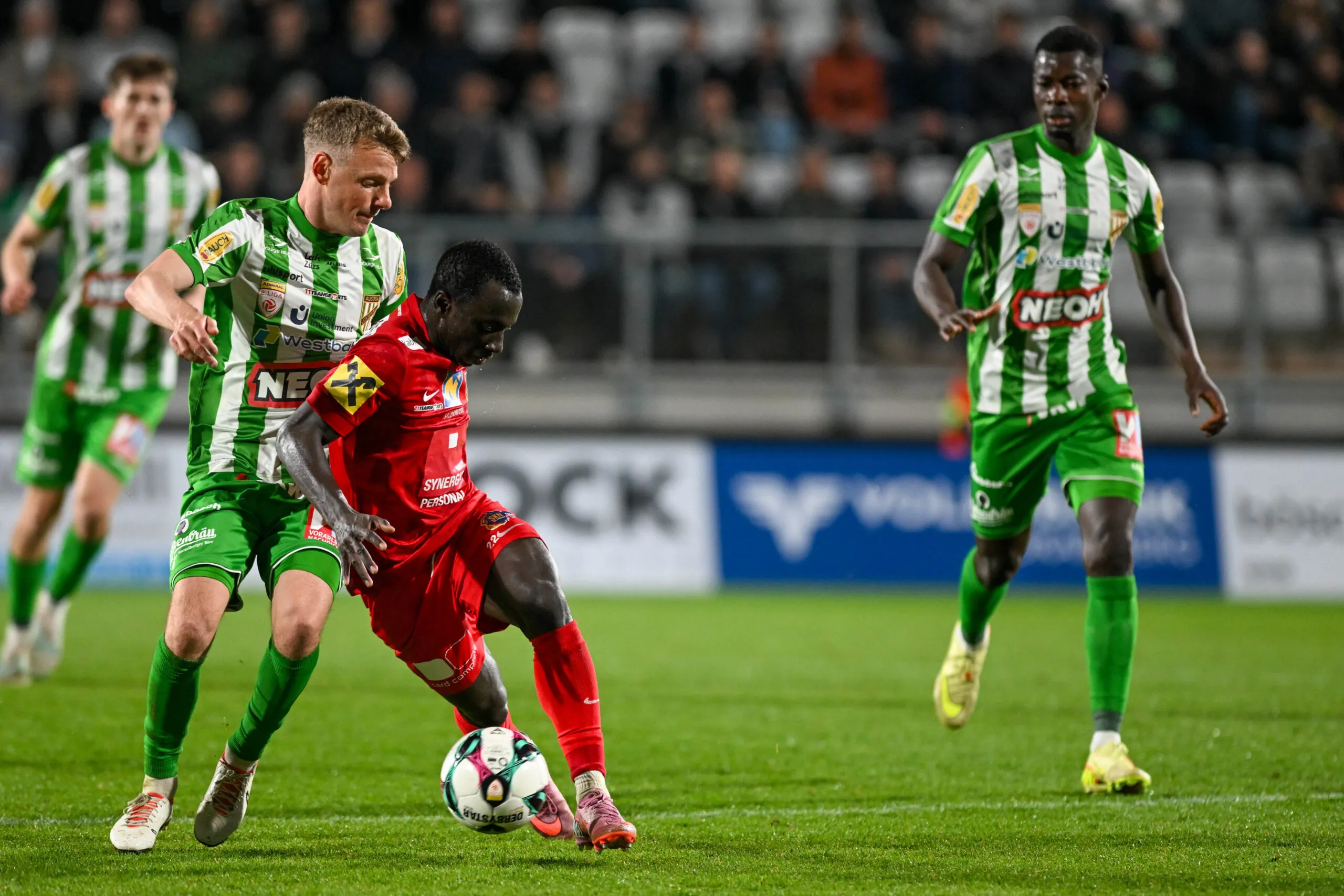 SOCCER 2. Liga, A.Lustenau vs St.Poelten