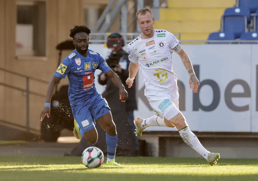 SOCCER 2. Liga, St.Poelten vs A.Klagenfurt